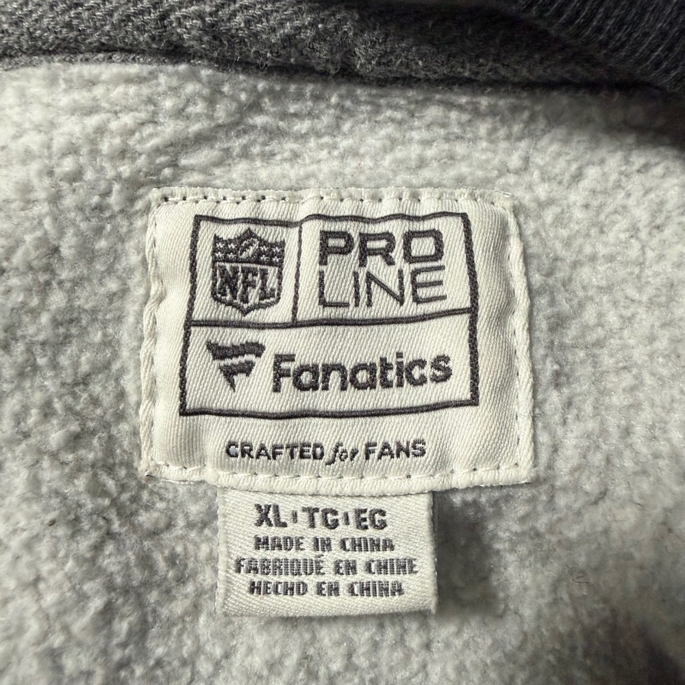 Fanatics NFL New England Patriots Football Men's Sweatshirt Hoodie XL fall - Picture 6 of 6